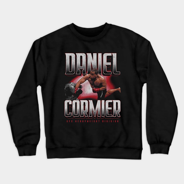 Daniel Cormier Superman Punch Crewneck Sweatshirt by ganisfarhan